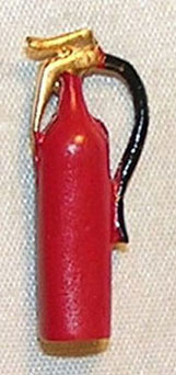 Dollhouse Miniature Fire Extinguisher, Small